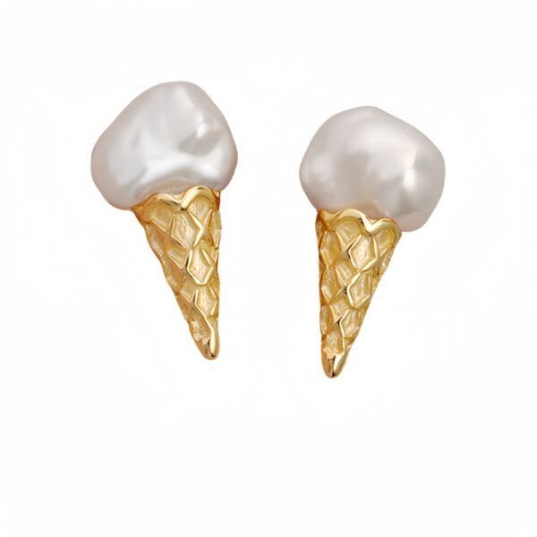 Ice cream earrings